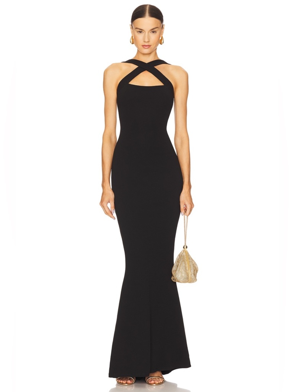 NOOKIE Viva 2 Way Gown in BLACK